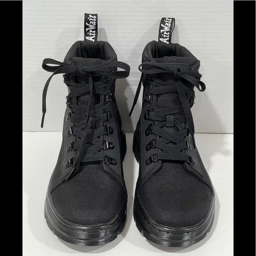 Dr. Martens Women's Combs Poly Casual Lace Up Boot Black Ajax , Sz-7.US/38.EU - Picture 3 of 13